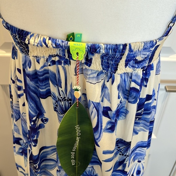 FARM Rio Long Dress Size M - Picture 10 of 10